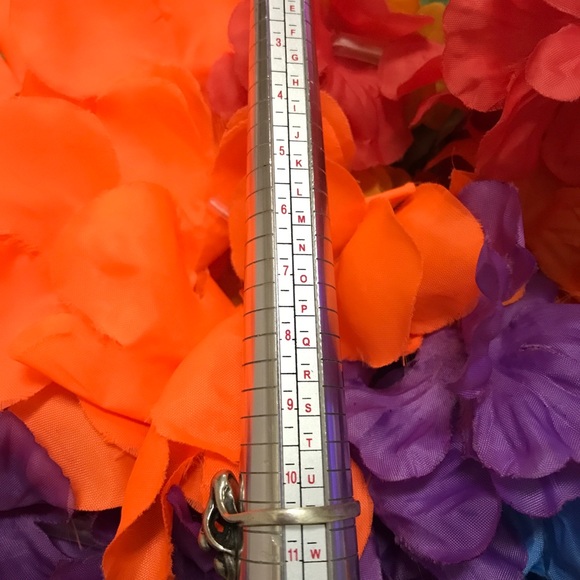 Ballet Dancing 925 Stamped Sterling Silver Ring Sz 10 1/2 - Picture 16 of 16